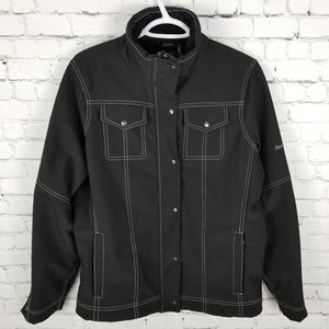 AVALANCHE | outdoor contrast stitch jacket